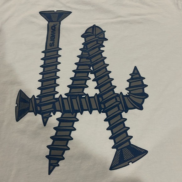 Powers supply "LA screw" tshirt size XL fits like Large great condition! - Picture 2 of 6